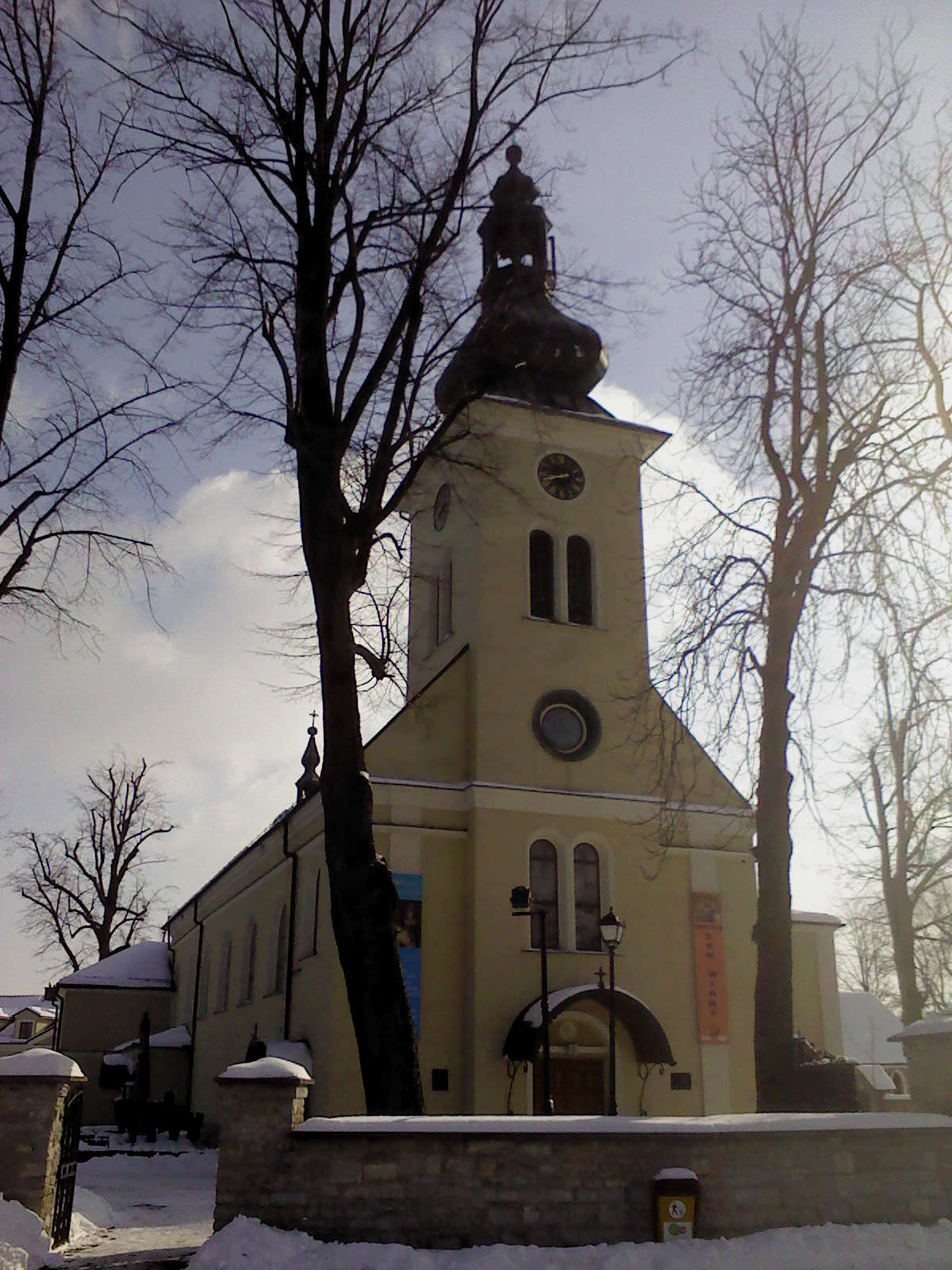 Dzisiejszy kościół hałcnowski