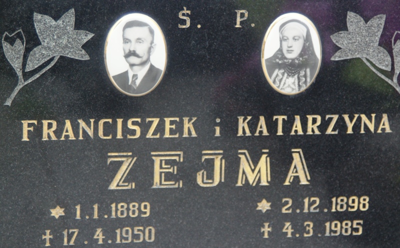 nagrobej F. i K. Zejmów